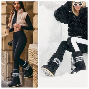 Moon Boot NWT m7-8.5 w8-9.5 very sharp looking !